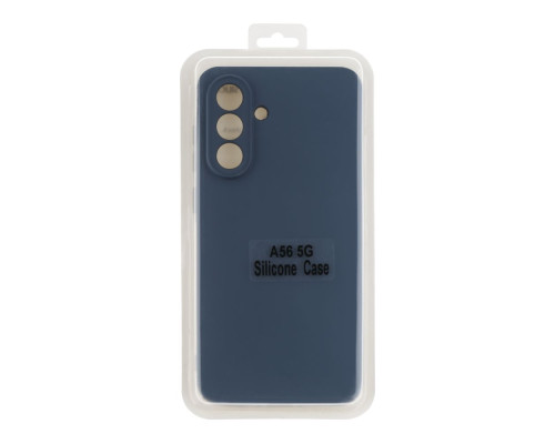 Чохол Silicone Cover Full Camera (A) для Samsung Galaxy A56 5G (A566) Колір 08.Dark Blue 2020000442073 ma36975_3609711