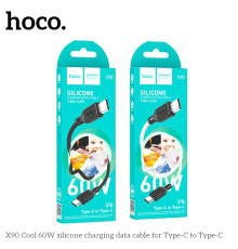 Кабель USB Hoco X90 Type-C to Type-C 60W Колір Чорний 6931474788467 ma37461_3611917