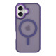 Чохол TPU+PC Goldencis Matte with MagSafe для iPhone 16 Колір Purple 2020000444893