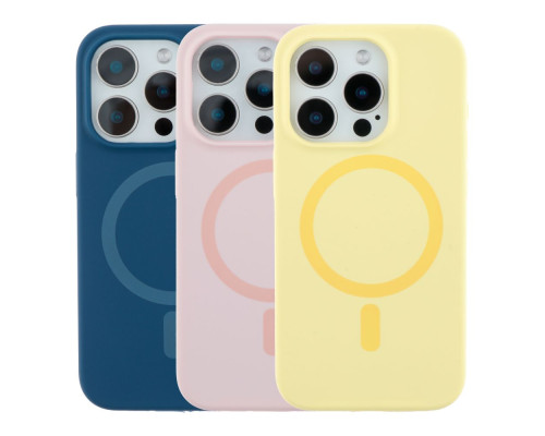 Чохол Glow Silicone Case with Magsafe для iPhone 16 Pro Колір Pink 2020000454335 ma36066_3606291