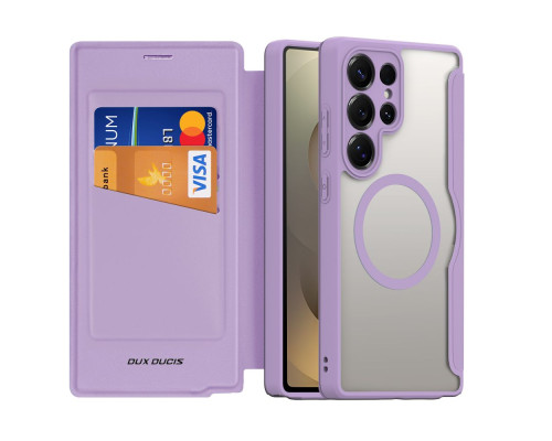 Чохол-книжка Dux Ducis Skin X Pro with MagSafe для Samsung Galaxy S25 Ultra 5G (S938) Колір Blue 2020000466178 ma36796_3609222