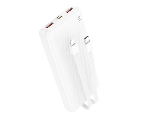 Універсальна Мобільна Батарея Power Bank Borofone BJ57 Graceful 22.5W+PD20W with cable 10000 mAh Колір Чорний 6941991111846 ma36741_3608967