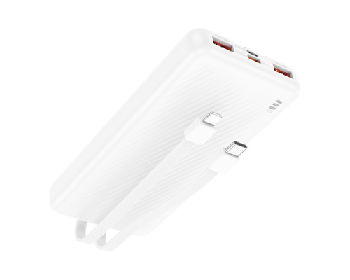 Універсальна Мобільна Батарея Power Bank Borofone BJ57 Graceful 22.5W+PD20W with cable 10000 mAh Колір Чорний 6941991111846 ma36741_3608967