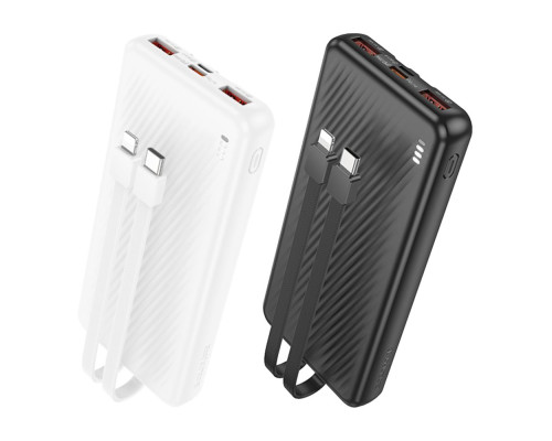 Універсальна Мобільна Батарея Power Bank Borofone BJ57 Graceful 22.5W+PD20W with cable 10000 mAh Колір Чорний 6941991111846 ma36741_3608967