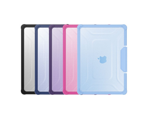 Накладка TPU+PC Color Diagram for MacBook Air 13" 2018/2020 （A2337 M1/A2179/A1932） Колір Black 2020000472780 ma36670_3608869