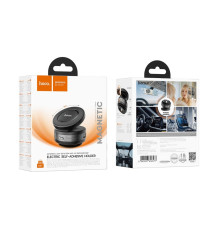 Автотримач Hoco H87 Magnetic/Vacuum Electric Колір Чорний 6942007658577 ma37829_3664862