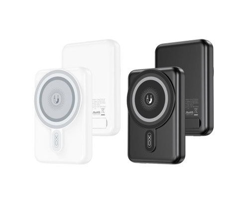 Універсальна Мобільна Батарея Power Bank XO PR264 Magnetic 15W wireless charging+PD20W with a holder 10000mAh Колір Білий 6920680862535 ma37074_3610209