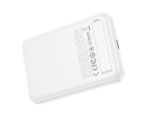 Універсальна Мобільна Батарея Power Bank XO PR264 Magnetic 15W wireless charging+PD20W with a holder 10000mAh Колір Білий 6920680862535 ma37074_3610209