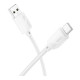 Кабель USB Hoco X113 Type-C 3A Колір Бiлий 6942007646185 ma36777_3609178