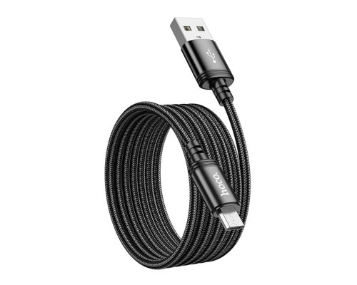 Кабель USB Hoco X89 Micro 2.4A 2m Колір Чорний 6942007646468 ma36894_3609480