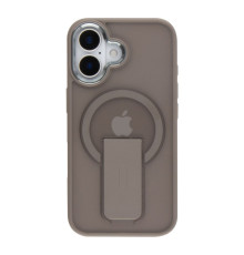 Чохол TPU+PC FlexGuard Magnetic Ring Stand для iPhone 16 Колір Titanium 2020000467052 ma36751_3609016