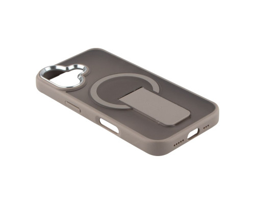 Чохол TPU+PC FlexGuard Magnetic Ring Stand для iPhone 16 Колір Titanium 2020000467052 ma36751_3609016