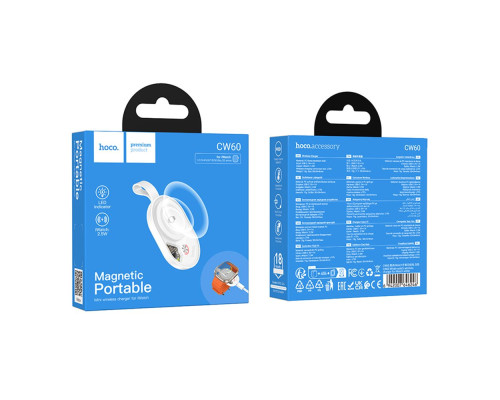 Бездротовий Зарядний Пристрій Hoco CW60 For iWatch Колір Чорний 6942007646239 ma37127_3610407