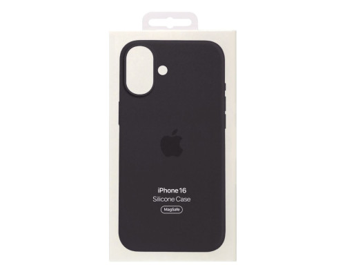 Чохол Silicone Case with MagSafe для iPhone 16 Plus Колір Black 2020000469360 ma36116_3606732