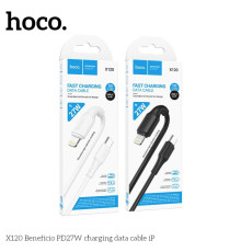 Кабель USB Hoco X120 Type-C to Lightning PD27W Колір Чорний 6942007658843 ma38234_3667928