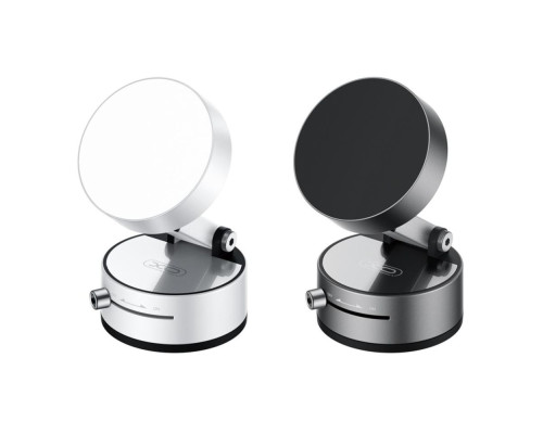 Автотримач XO C170 Magnetic/Vacuum Колір Сірий 6975837583429