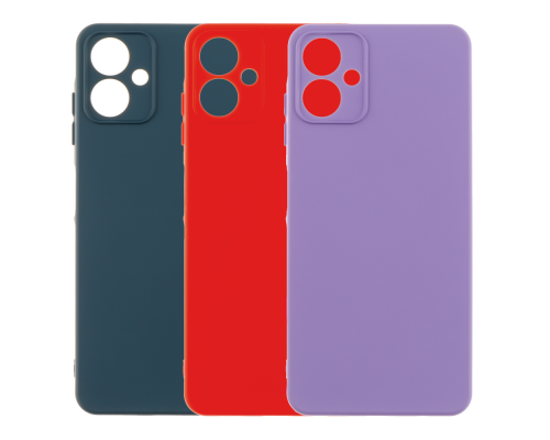Чохол Silicone Cover Full Camera (A) для Samsung Galaxy A07 (A075) 18.Black ma38047_3667352 2020000476047