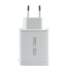 Мережевий Зарядний Пристрій Remax U02-AC30Wi Gan Колір Бiлий 6954851247326 ma37761_3664724