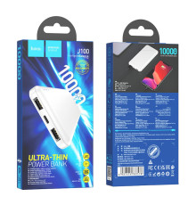 Універсальна Мобільна Батарея Power Bank Hoco J100 High-ranking 10000 mAh М'ята упаковка Колір Чорний 2020000489481 ma38725_3868037