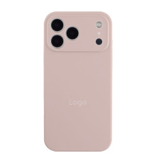 Чохол Silicone Case Full Size with Frame для iPhone 17 Pro Колір 81.Chalk Pink 2020000493211 ma38004_3667228