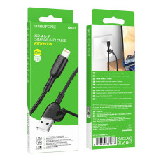 Кабель USB Borofone BX91 Lightning 2.4A М'ята упаковка Колір Чорний 2020000495918 ma38928_3868919