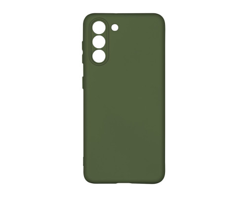 Чохол Silicone Cover Full Camera (A) для Samsung Galaxy S21 (G991) Колір 71.Dark Green 2020000379522