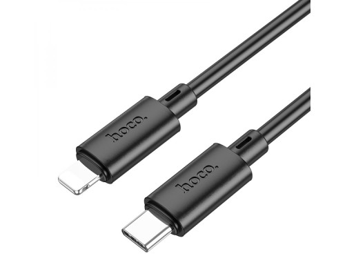 Кабель USB Hoco X88 Gratified PD20W Type-C to Lightning Колір Чорний 6931474783288