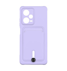 Чохол TPU Colorfull Pocket Card для Xiaomi Redmi Note 12 Pro+ 5G Колір 39.Elegant purple 2020000357247