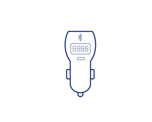 Модулятор XO BCC11 Smart BT 5V3.1A Ambient light Колір Чорний