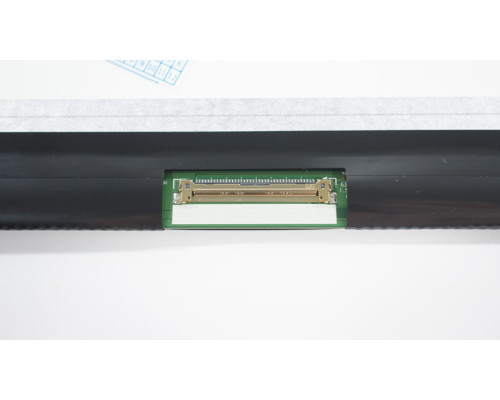 Матриця 15.6 LP156WF4-SLB7 (1920*1080, 40pin(250cd/m2, 80/80/80/80(кути), IPS), LED, SLIM(вертикальні вушки), матова, роз'єм праворуч знизу) для ноутбука (renew) NBB-68240
