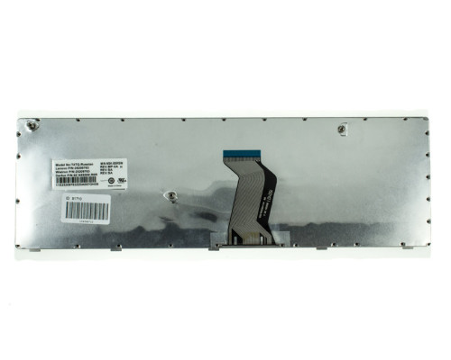 Клавіатура для ноутбука LENOVO (B570, B575, B580, B590, V570, V575, V580, Z570, Z575) rus, black, black frame (оригінал) NBB-81710
