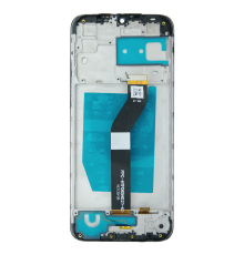 Дисплей Motorola XT2055 Moto G8 Power Lite з сенсором та рамкою black PLS-00-00105069