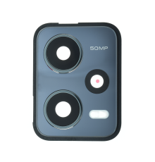 Скло камери Xiaomi Redmi Note 12 Pro 5G з рамкою gray (Original) PLS-00-00119451