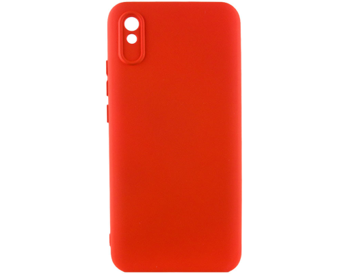 Чохол Silicone Cover Full Camera Xiaomi Redmi 9A red PLS-00-00117493
