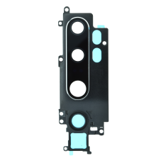 Скло камери Xiaomi Mi Note 10 з рамкою silver (Original) PLS-00-00091365