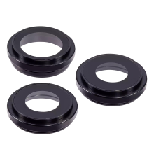 Скло камери Apple iPhone 16 Pro з рамкою black titanium (Original) PLS-00-00132864