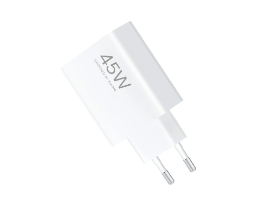 Зарядний пристрій Xiaomi 45W 1USB-A (Original) white PLS-00-00153949