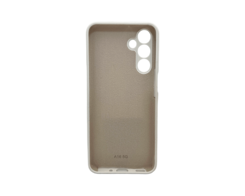 Чохол Silicone Cover Full Camera Samsung A165 Galaxy A16 white PLS-00-00153927
