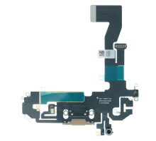 Шлейф iPhone 12 з роз'ємом зарядки gold (Original China) PLS-00-00107250