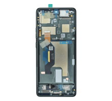 Дисплей Motorola XT2401 Moto Edge 50 Ultra з сенсором та рамкою forest grey (Original) PLS-00-00130241