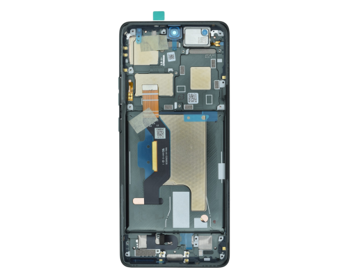 Дисплей Motorola XT2401 Moto Edge 50 Ultra з сенсором та рамкою forest grey (Original) PLS-00-00130241