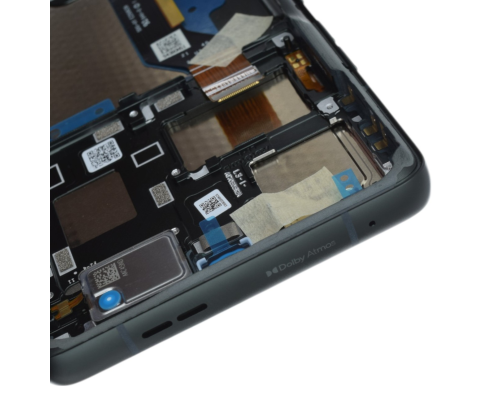 Дисплей Motorola XT2401 Moto Edge 50 Ultra з сенсором та рамкою forest grey (Original) PLS-00-00130241