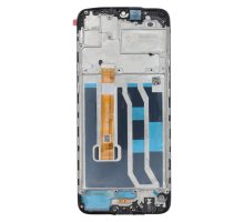 Дисплей Realme C3 з сенсором та рамкою black (OEM) PLS-00-00169436