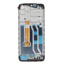 Дисплей Realme C3 з сенсором та рамкою black (OEM) PLS-00-00169436