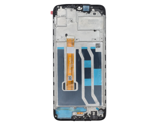 Дисплей Realme C3 з сенсором та рамкою black (OEM) PLS-00-00169436