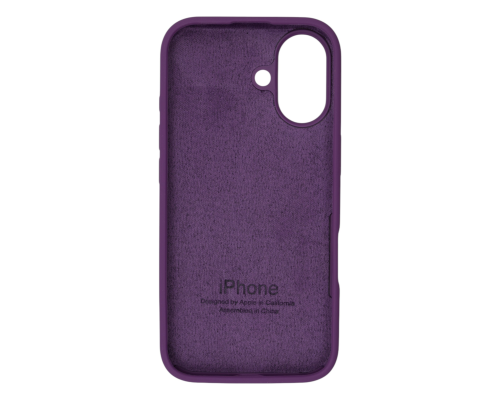 Чохол Silicone Case Full Protective iPhone 17 purple (УЦІНКА) PLS-00-00147734