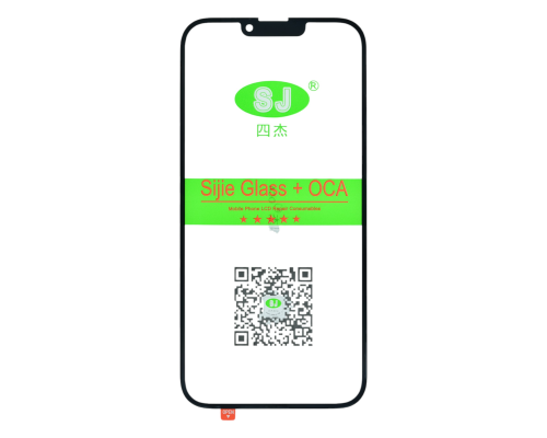 Скло дисплея iPhone 13 Pro Max з OCA black (SJ) PLS-00-00130420
