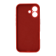 Чохол Silicone Case Full Camera Protective iPhone 17 red PLS-00-00150691
