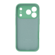 Чохол Silicone Case Full Camera Protective iPhone 17 Pro Max spearmint PLS-00-00156041
