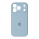 Чохол Silicone Case Full Camera Protective iPhone 17 Pro Max mist blue PLS-00-00155273